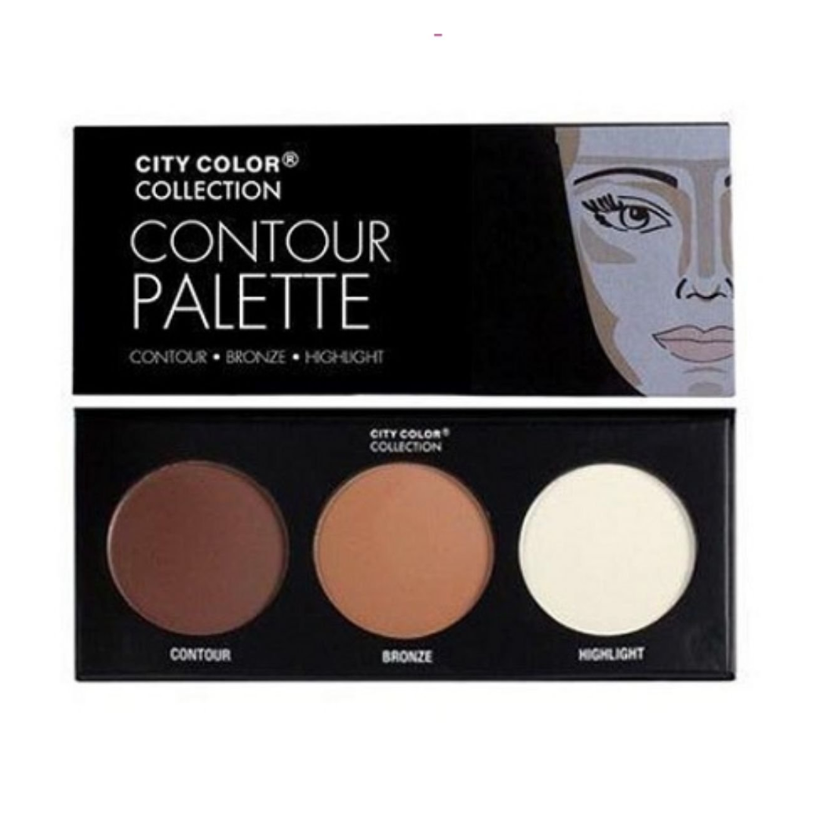 CITY COLOR CONTOUR 3-PAN POWDER (VAT INCLUDED)